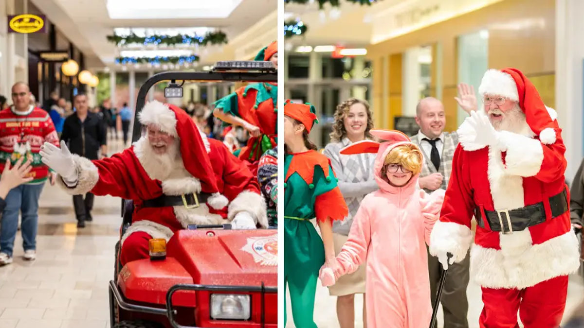 Annual Tree Lighting and Santa's Arrival at Hawthorn Row